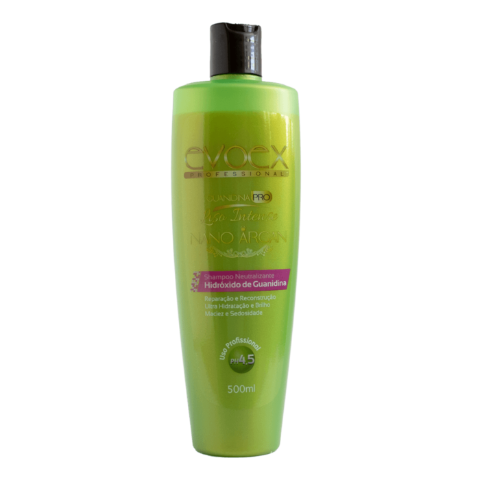 Shampoo Neutralizante Nano Argan 500 ml – Evoex - Imagem 1