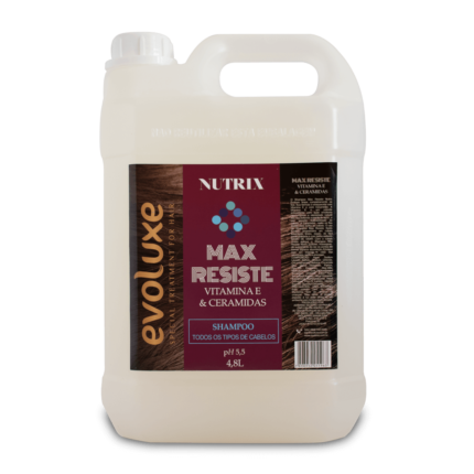 Shampoo Max Resiste Nutrix 4,8L - Evoluxe