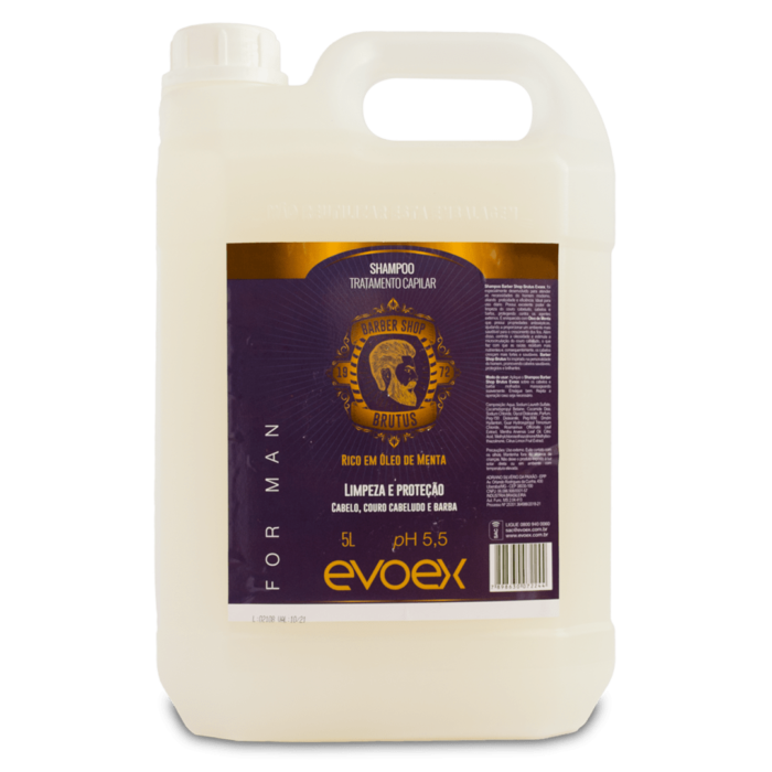 Shampoo Barber Shop Brutus 5L - Evoex - Imagem 1