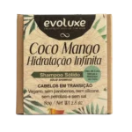 Shampoo Sólido Coco Mango 80g - Evoluxe