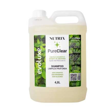 Shampoo Pureclear Nutrix 4,8l - Evoluxe