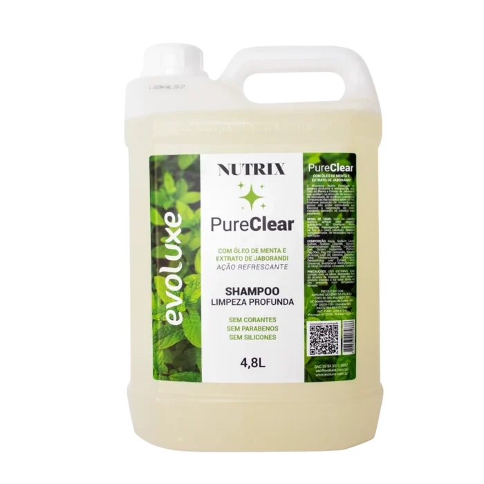 Shampoo Pureclear Nutrix 4,8l - Evoluxe - Imagem 1