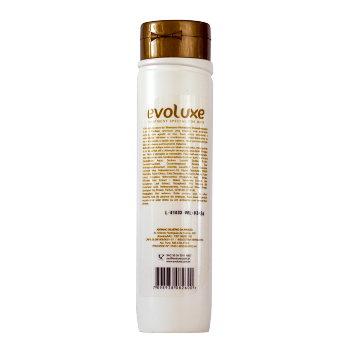 Shampoo 3 Em 1 Evoluxe 300 ml - Evoluxe - Imagem 2
