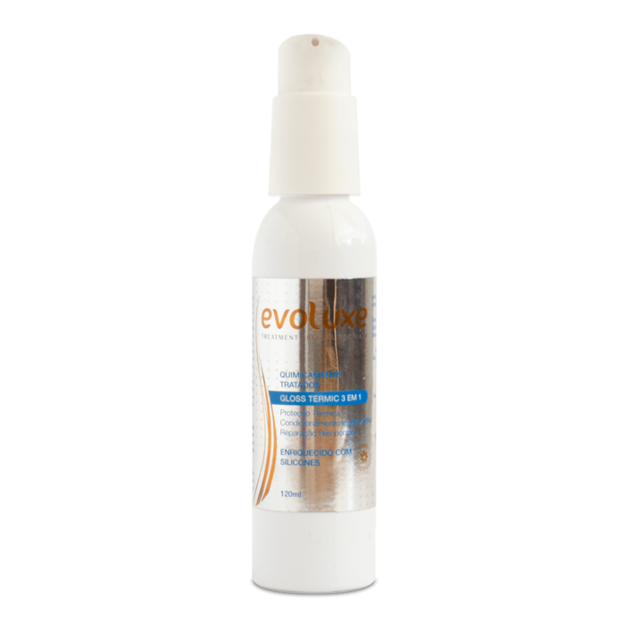 Gloss Cond Termic 3 In 1 Silicone 120ml - Evoluxe - Imagem 1