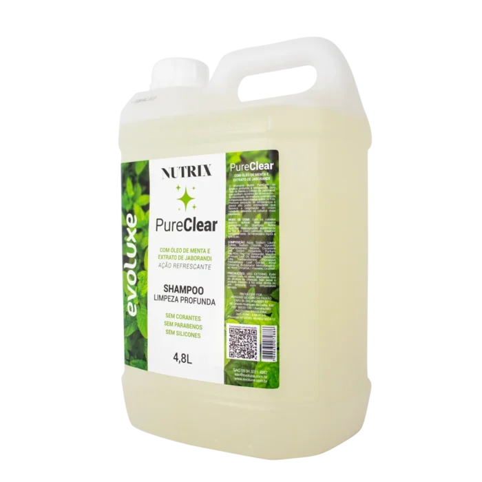 Shampoo Pureclear Nutrix 4,8l - Evoluxe - Imagem 2