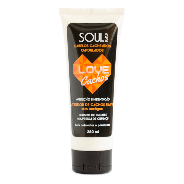 Ativador de Cachos Love Cachos Suave 250ml - Soul Black - Imagem 1