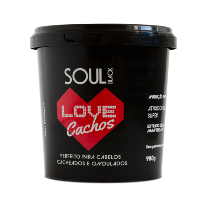 Ativador de Cachos Love Cachos 980g - Soul Black - Imagem 1