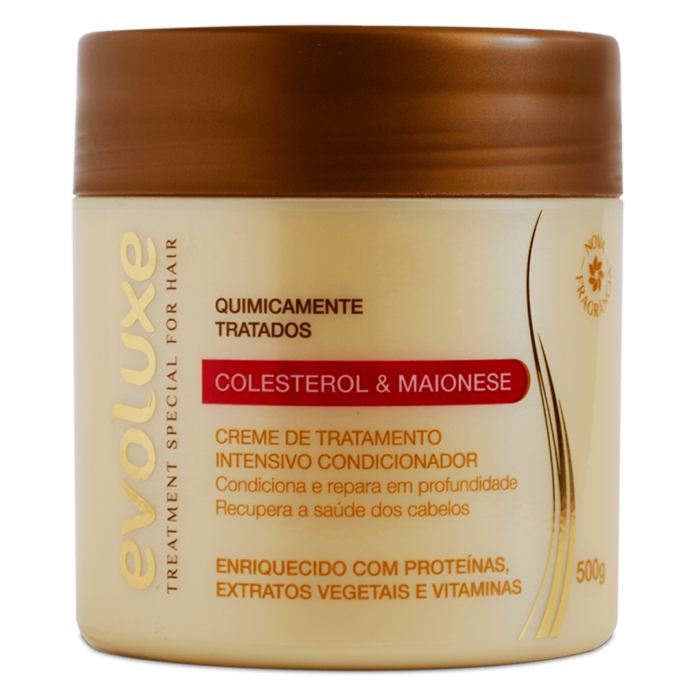 Máscara Colesterol E Maionese 500g - Evoluxe - Imagem 1