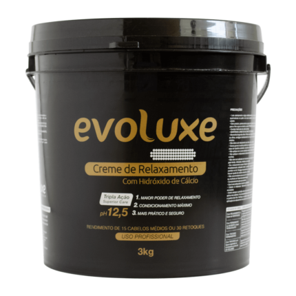 Creme de Relaxamento Profissional Balde 3kg - Evoluxe